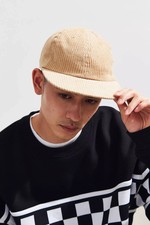 NEW New Urban Outfitters Corduroy Flat Brim Cap (RRP $45) RARE