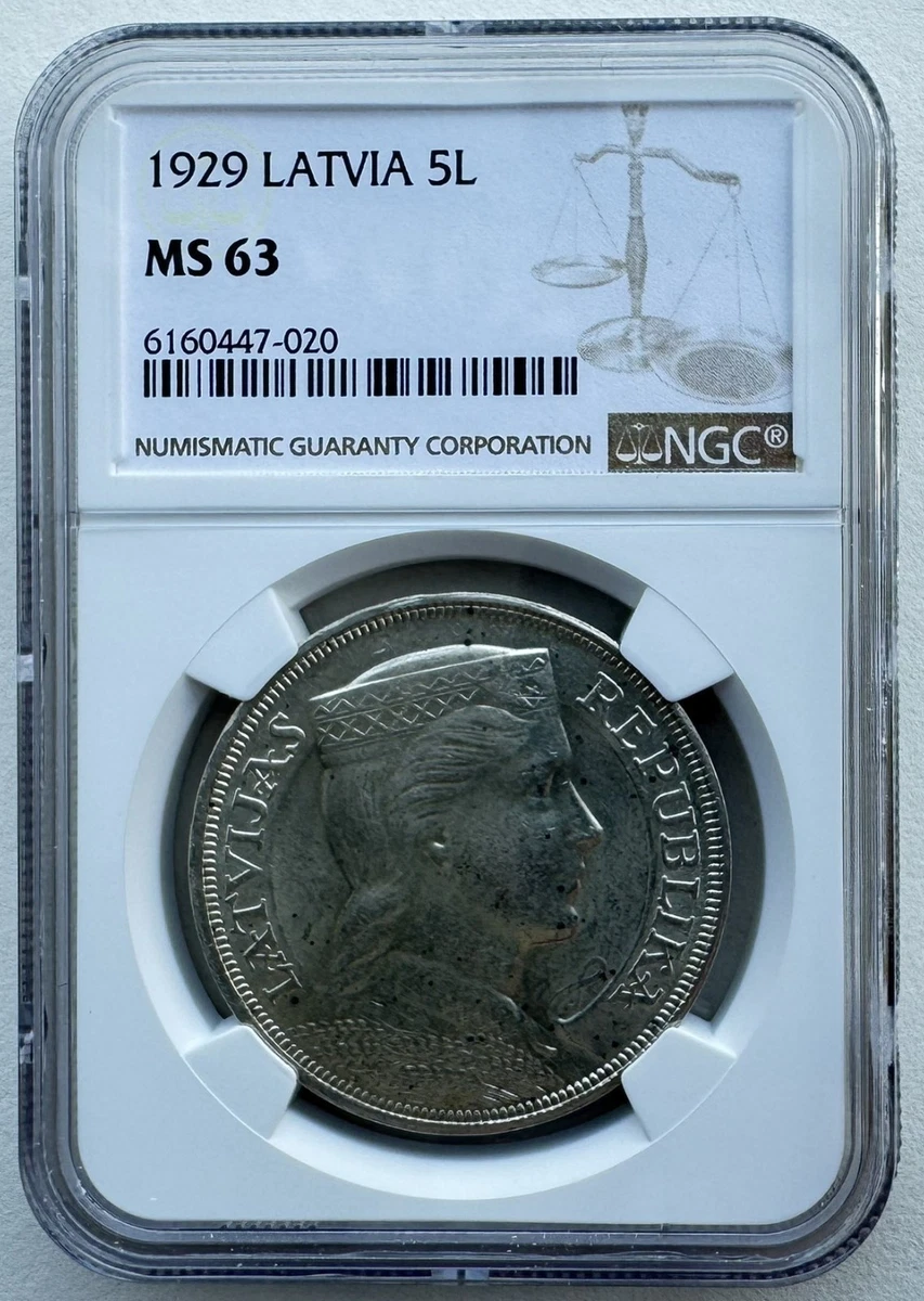 ラトビア銀貨5ラット1929年25g Silver 1929 Year Estonian, Latvian & Lithuanian Coins for sale | eBay