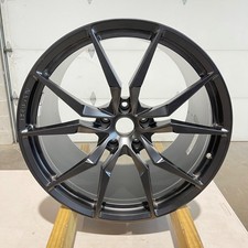 Lamborghini Aventador Oem Dione Rear Wheel 13x21 Matte Black 470601017aa Genuine
