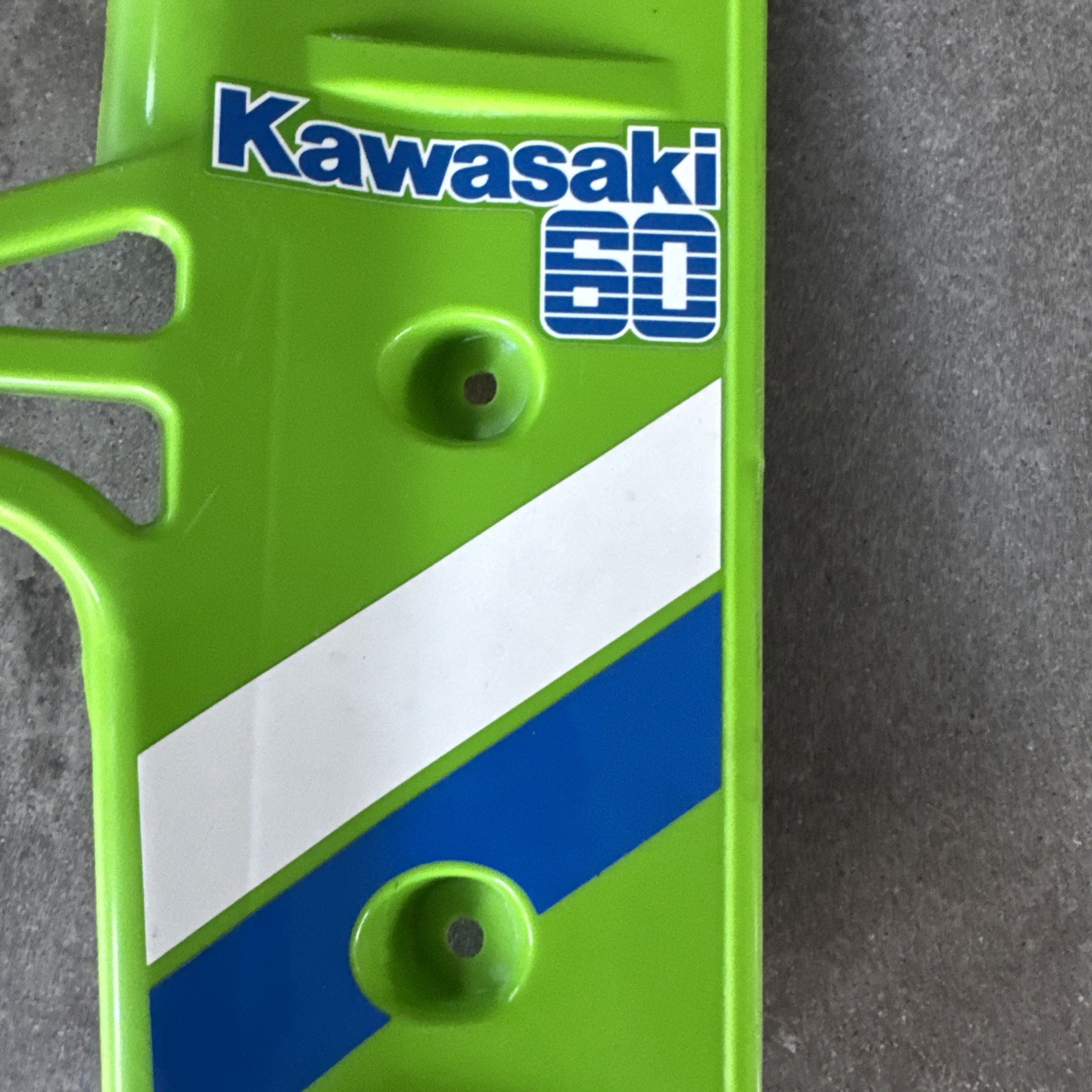 Kawasaki 1987 KX60 NOS OEM Radiator Shroud / Shroud / Vintage Mini / #49089-1056