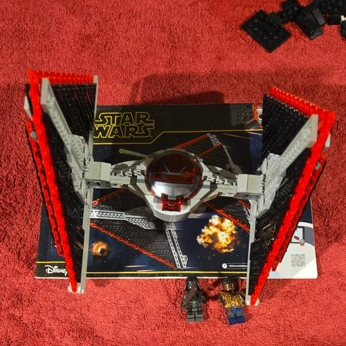 LEGO Star Wars Sith TIE Fighter 75272 with Minifigures & Manual