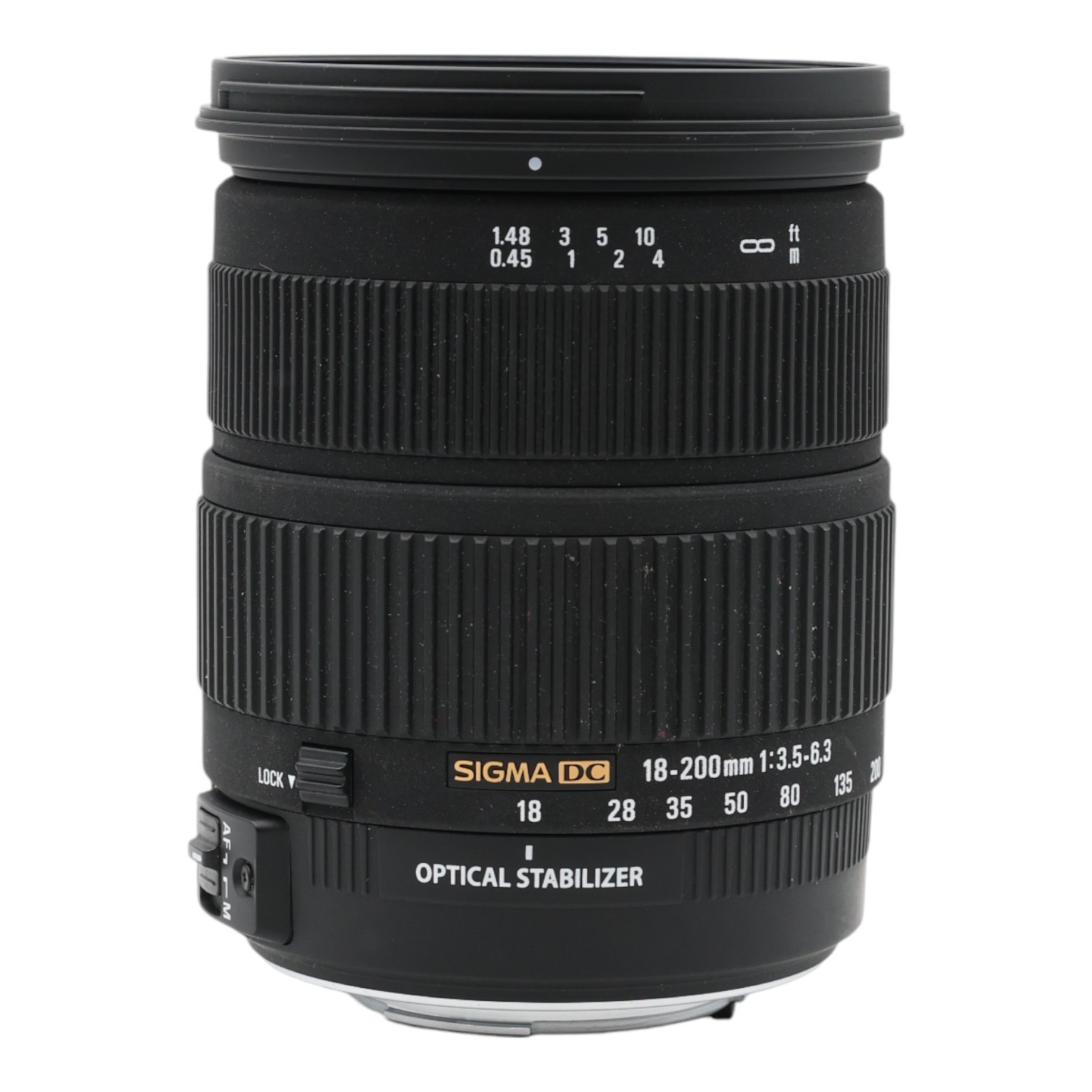 Lens Zoom Sigma 18-200mm DC OS 3.5-6.3 18-200 mm - Sigma SA SD10 SD15 SD9