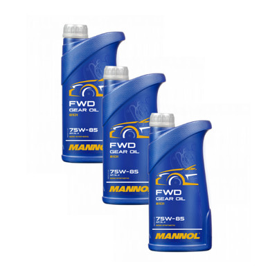 3 Liter (3x1)MANNOL FWD Getriebeöl 75W-85 API GL 4 75W85 Getriebe Öl