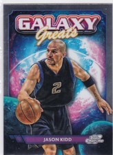 2024 Topps Chrome Cosmic #GG-5 Jason Kidd Galaxy Greats