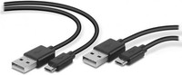 Speedlink STREAM Play & Charge USB Cable Kit for PS4 Black for Video Game Console