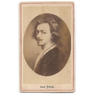 CDV Anthony Van Dyck Flämischer Barockmaler Carte de Visite