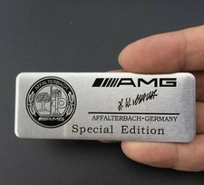 Mercedes AMG Affalterbach Logo Emblem Aufkleber Special Edition 8X3cm Mercedes AMG Affalterbach Logo Emblem Aufkleber Special Edition 8X3cm