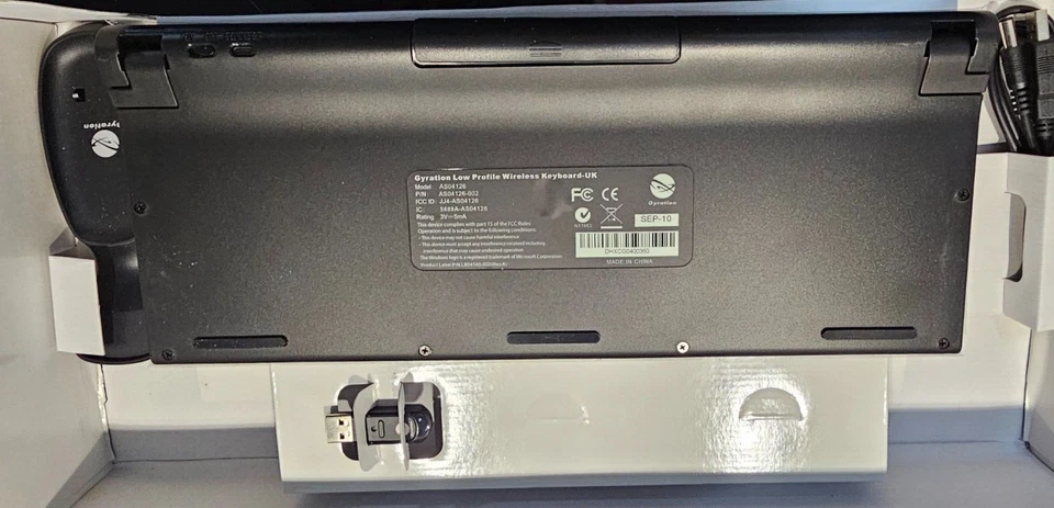 Gyration Air Mouse Keyboard Go Plus Compact Wireless Suite - Image 4 of 4