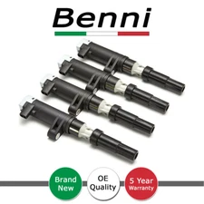Benni 4X IGNITION COIL PACK FOR RENAULT CLIO KANGOO LAGUNA TRAFIC TWINGO MFPC23x