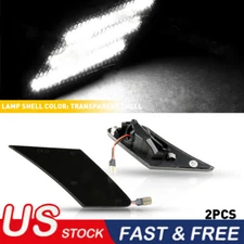 2x Smoked LED Side Marker Turn Signal Light For Subaru BRZ Scion FRS 86 Toyota