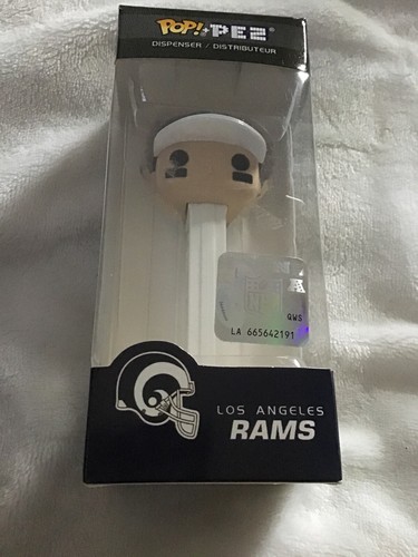 Funko Pop Pez Dispenser NFL Los Angeles Rams Cap Limited Edition NIB