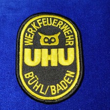 Werkfeuerwehr UHU Aufnäher Patch Feuerwehr