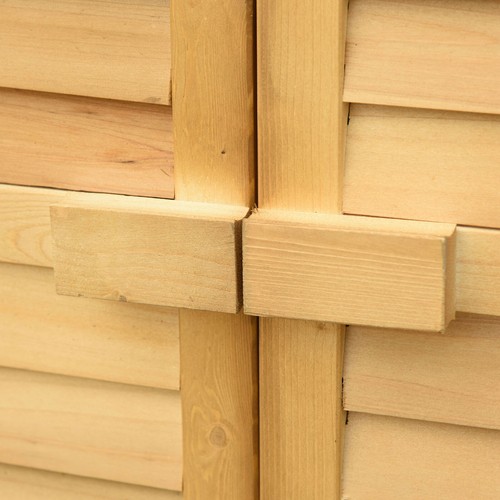 Backyard Garden Tool Storage Shed Outdoor Potting Bench with Magnetic Close Door - Picture 9 of 11