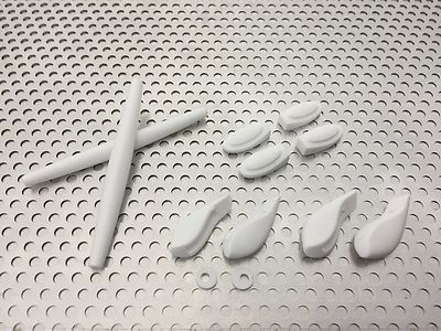 LINEGEAR Complete Replacement Rubber Set for X-Metal XX - White [XX-CRS-WH]