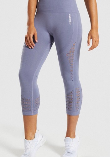 GYMSHARK Energy Seamless Lilac Cropped 