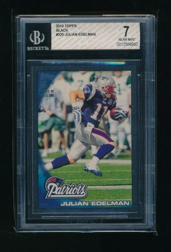 Julian Edelman [Black] #325 2010 Topps card