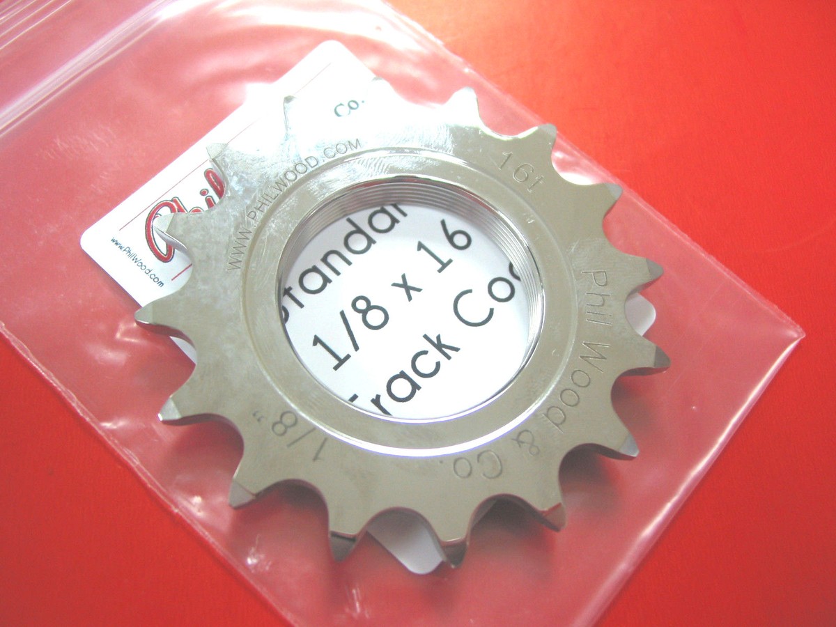 Phil wood コグ 17t PHILWOOD* SLR track cog (17T) - BLUE LUG GLOBAL ONLINE STORE