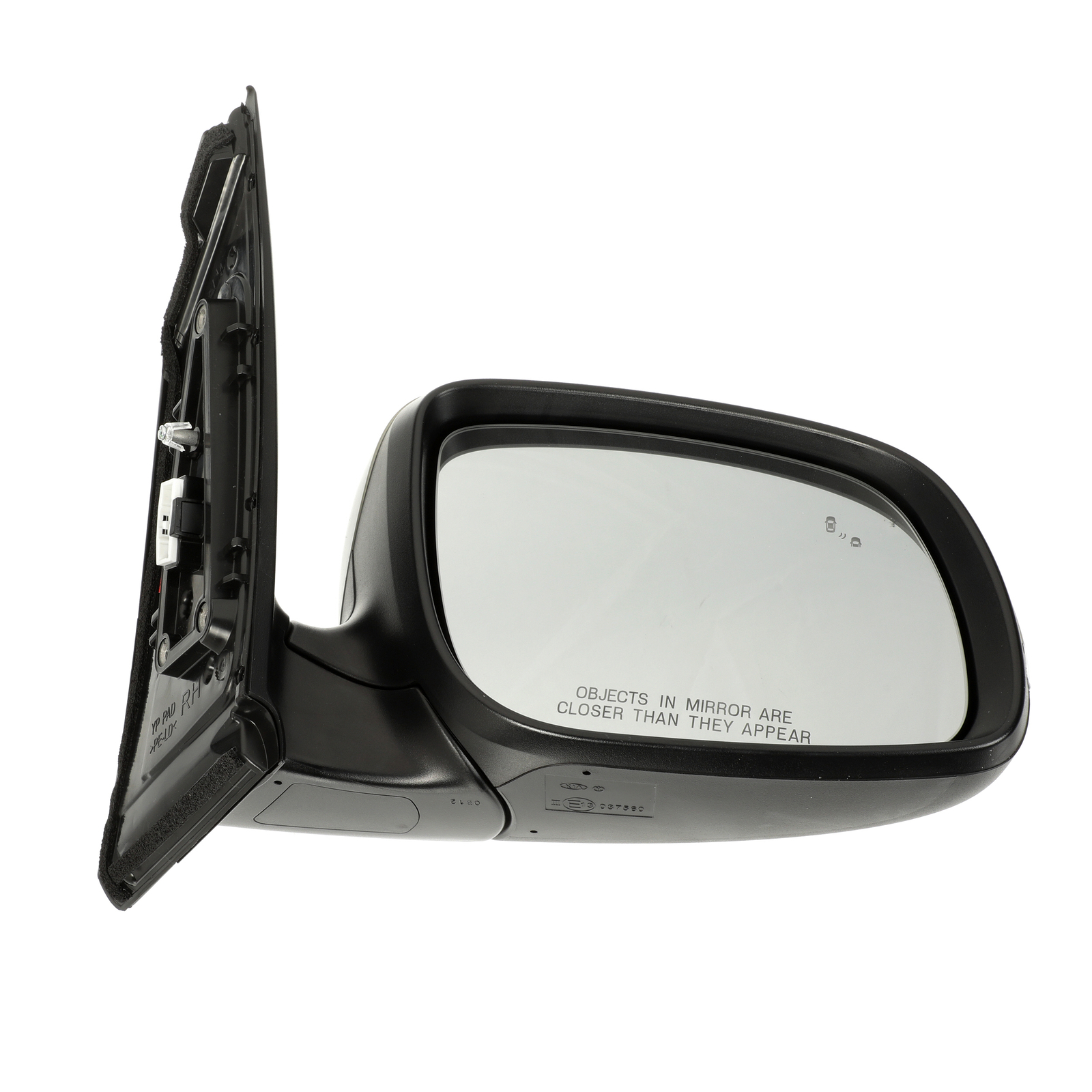 Conjunto de espejo exterior derecho para Kia Sedona 2019-2021 (N/P 87620-A9JC0)