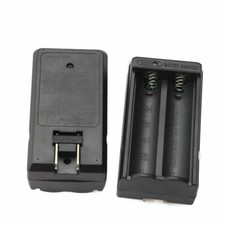 2pcs 18650 Dual Smart Charger For 18650 3.7v Rechargeable Li-ion Battery Cell US