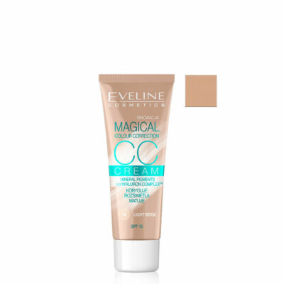 Eveline Cosmetics Magical Colour Correction CC Cream 53 Beige LSF15 30ml