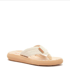 Rocket Dog Adios Womens Cream Casual Flip Flop Toe Post Sandals