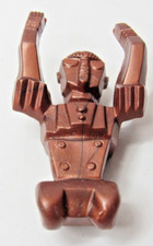 Rare Vintage Archer No Legs Plastic Bronze Spaceman Robot 1950's US29-5