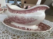 Unbesch&auml;digt: Villeroy & Boch Burgenland rote 13x22 Sauciere Einteilig Mettlach