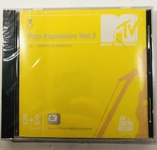 MTV Pop Explosion Vol 2 Karaoke CD  Graphics Vocal Guides Cracked Case New