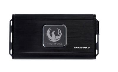 Phoenix Gold ZXM600.3 3-Kanal Mini Compact Car Audio Verstärker SQ Bass 1200W
