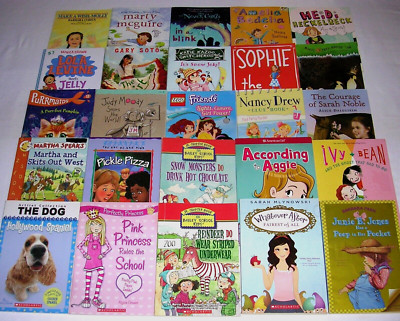 Lot 25 GIRLS Reading Level 2 - 3 ACCELERATED READERS 2nd 3rd Grade AR Chapter