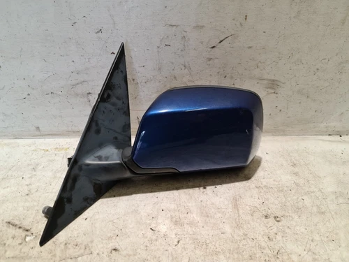 BMW X3 Electric Wing Mirror Front Left N/S Montego Blue 2008 E83 OEM E1010790