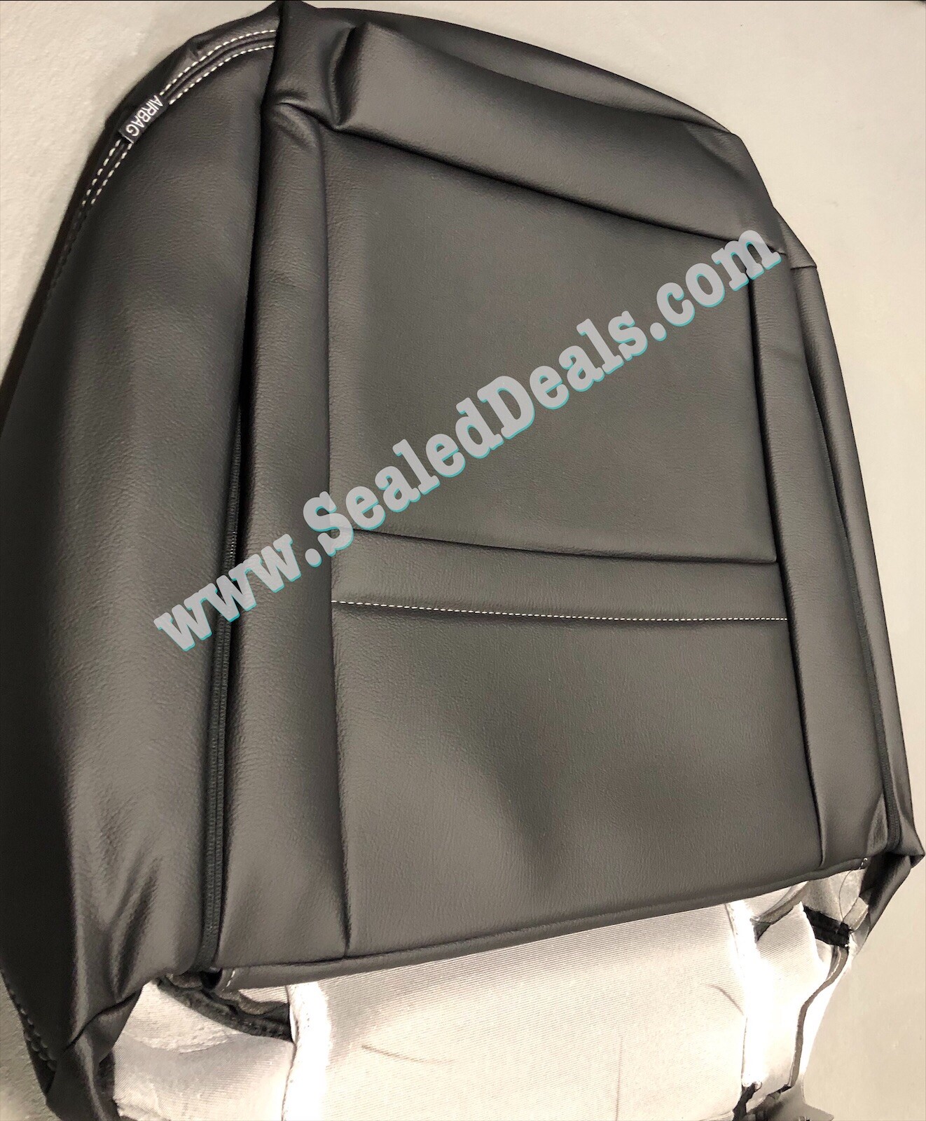 Black Leather Seat Covers Upgrade for 20142018 Chevy Silverado Double