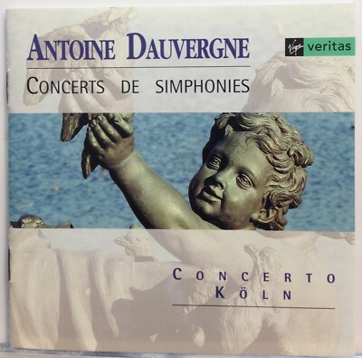 Antoine Dauvergne, Concerto Köln: Concerts de Simphonies (CD