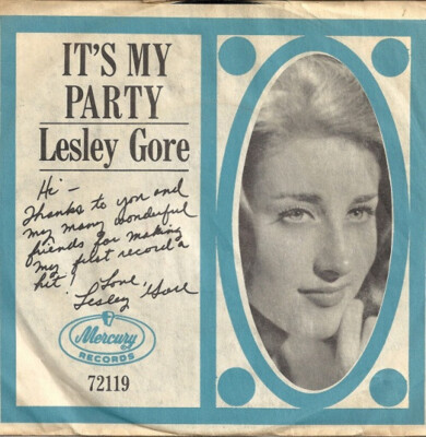 Lesley Gore - It's My Party - Mercury - 72119 - 7