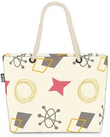 Void Tasche 60Er Muster Design Deko Retro Design Muster 70Er Sterne