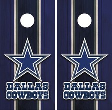 Dallas Cowboys Cornhole Board Vinyl Sticker - Decal Wrap VZ663