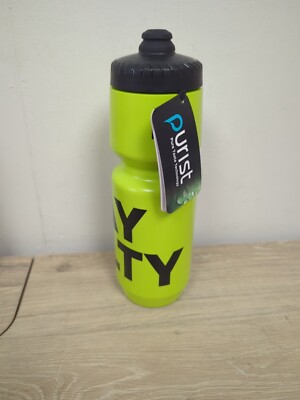 LMNT Stay Salty Squeeze Plastic Water Bottle - NEW - 26oz Neon Green