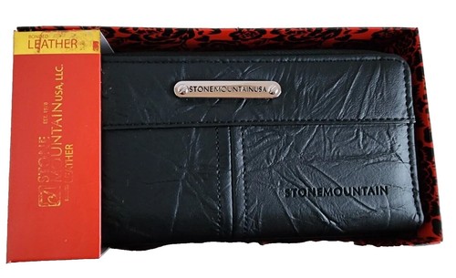 【Mountain Research】Riveter Wallet-Long Mountain Research Riveter Wallet Long Studded Leather Trifold