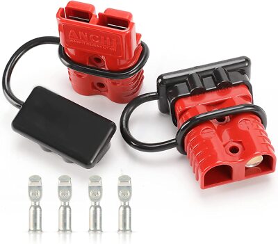 175A 1/0AWG Battery Quick Connect Wire Harness Plug Kit Battery Cable ...