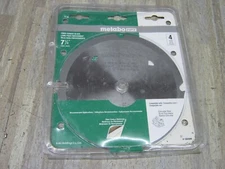 Metabo HPT 7 1/4" Fiber Cement Saw Blade 18008M 4TOOTH  NEW SEALED FREE FAST SHI