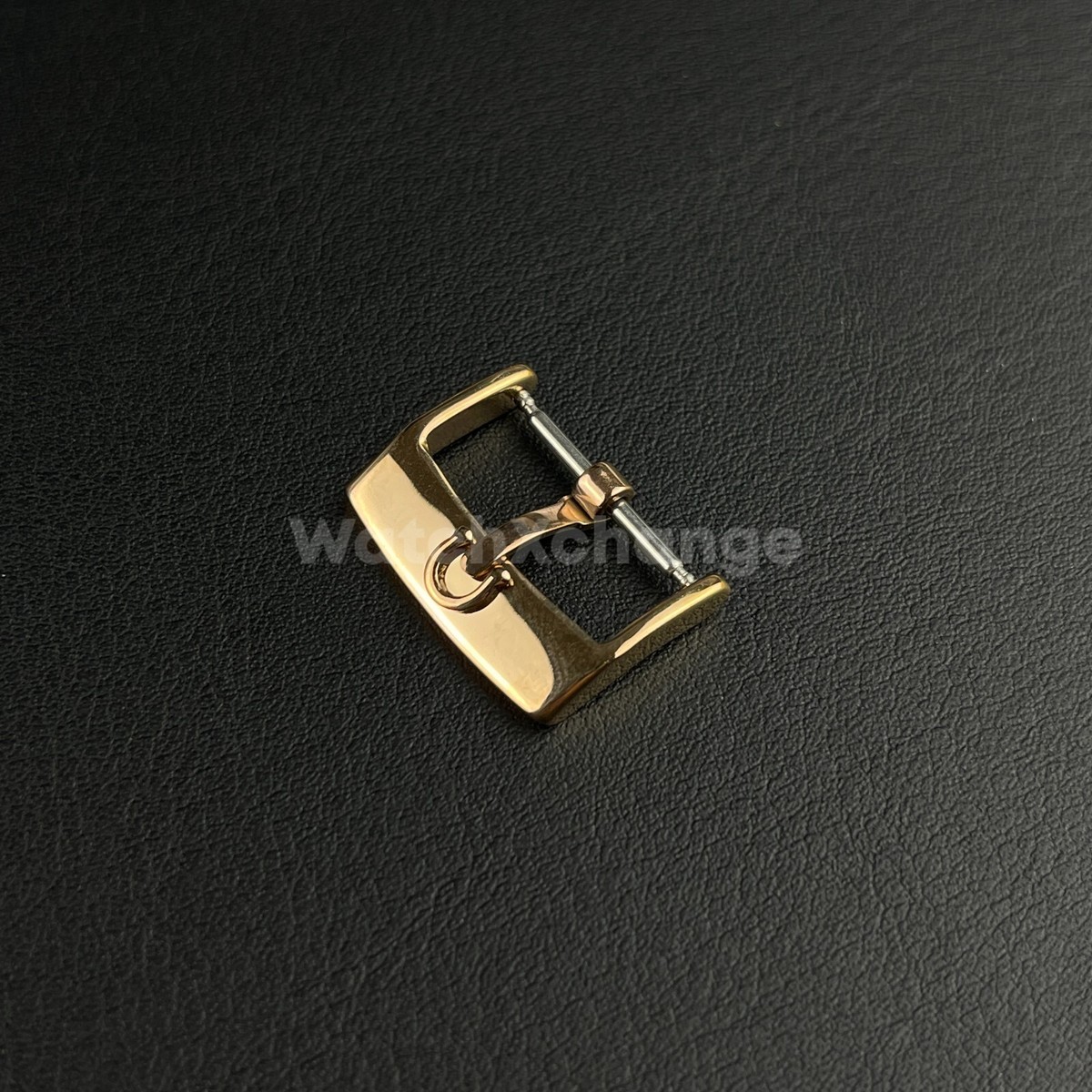 Rose Gold Tongue Classic Buckle For Omega Watch Strap Band Clasp 16 18 20mm