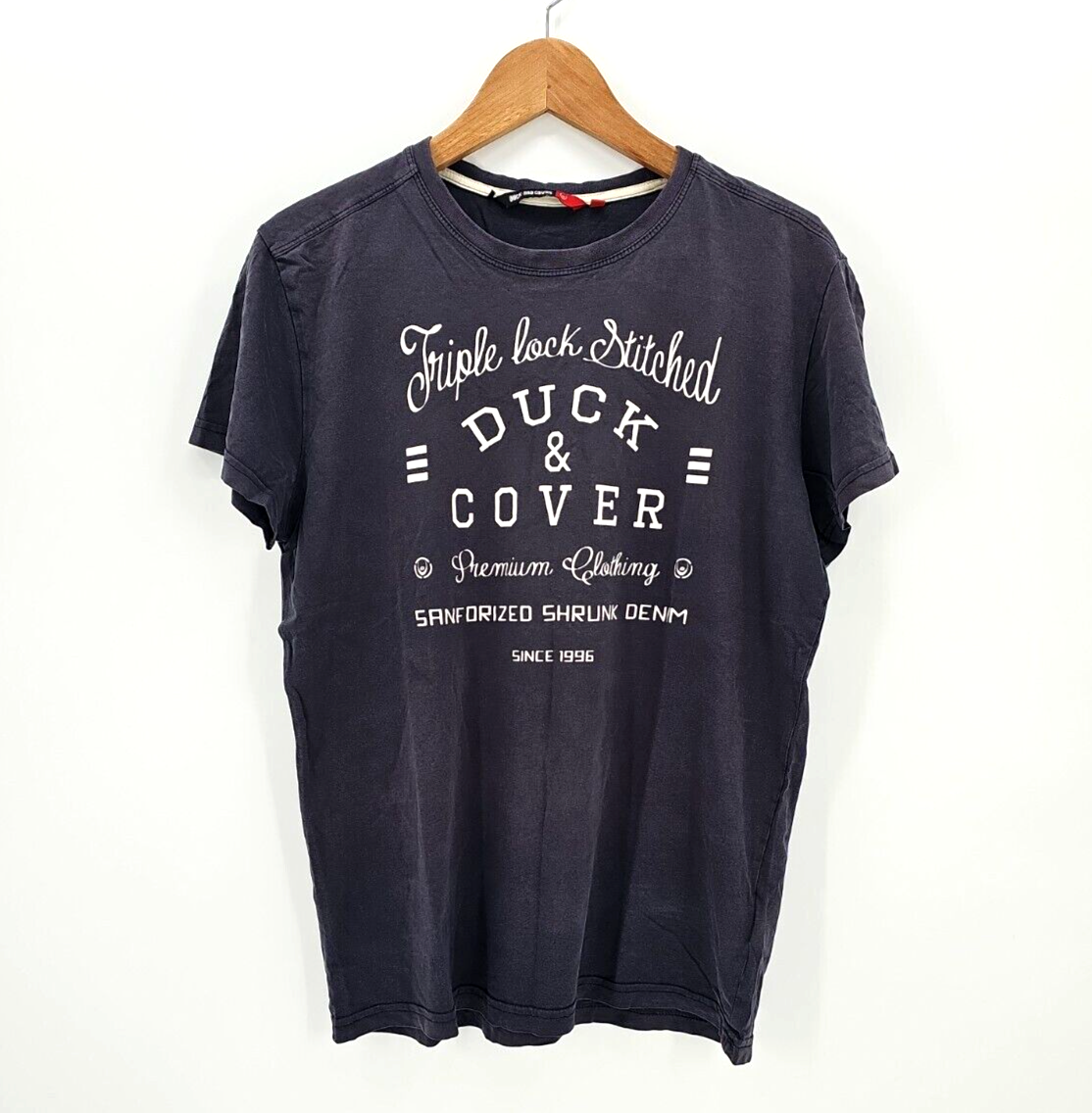 ALTRA T shirt uomo Duck and Cover maglia manica corta estiva taglia M 100% cotone