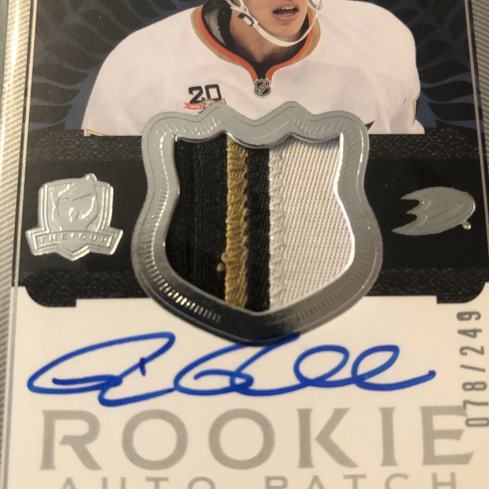 2013-14 UD The Cup #122 Rickard Rakell RPA Auto Patch /249 Rookie Rc - Image 2 of 4