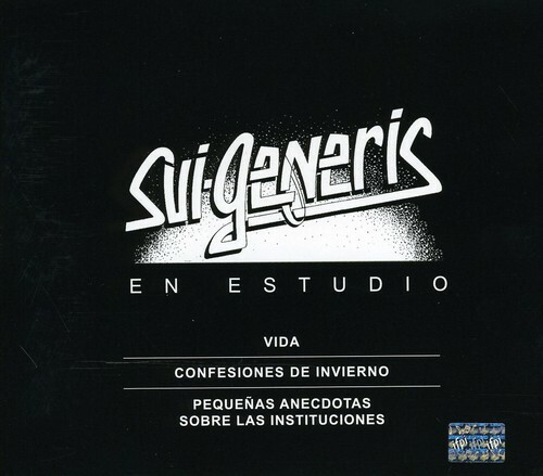 3 CD BOX SET SUI GENERIS EN ESTUDIO NEW SEALED Vida + Confesiones + Pequeñas