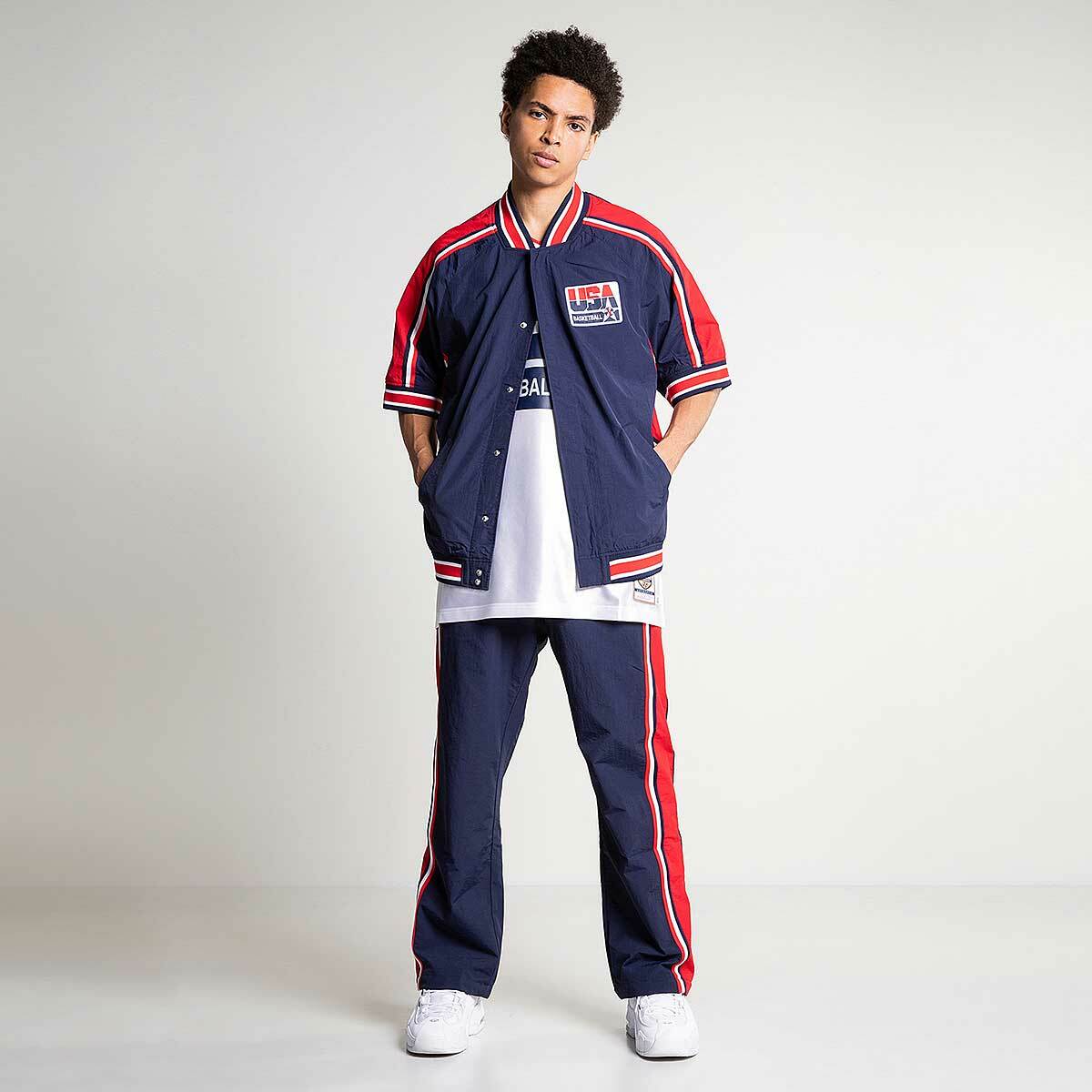 MITCHELL NESS USA DREAM TEAM BARCELONA 92 JORDAN Authentic NYLON