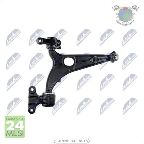 Kit braccio oscillante Dx+Sx AJS Anteriore per CITROEN C8 FIAT ULYSSE LANCIA PH - Immagine 3 di 4