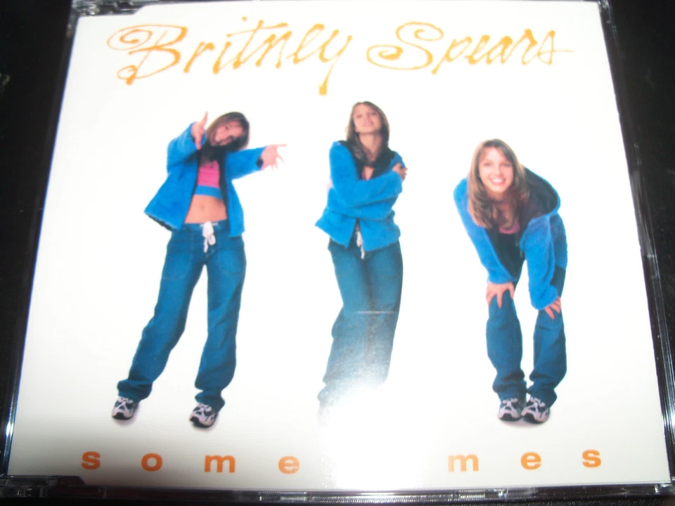 Britney Spears Sometimes Rare Australian 3 Track CD Single with Limited Sticker - Image 2 of 4