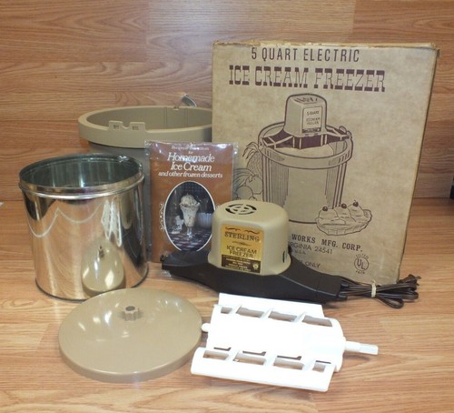 sterling electric ice cream freezer