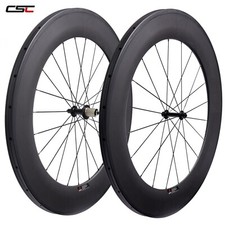 Juego de ruedas tubulares de freno de llanta de bicicleta de carretera 88 mm 700C cojinete de cerámica R13