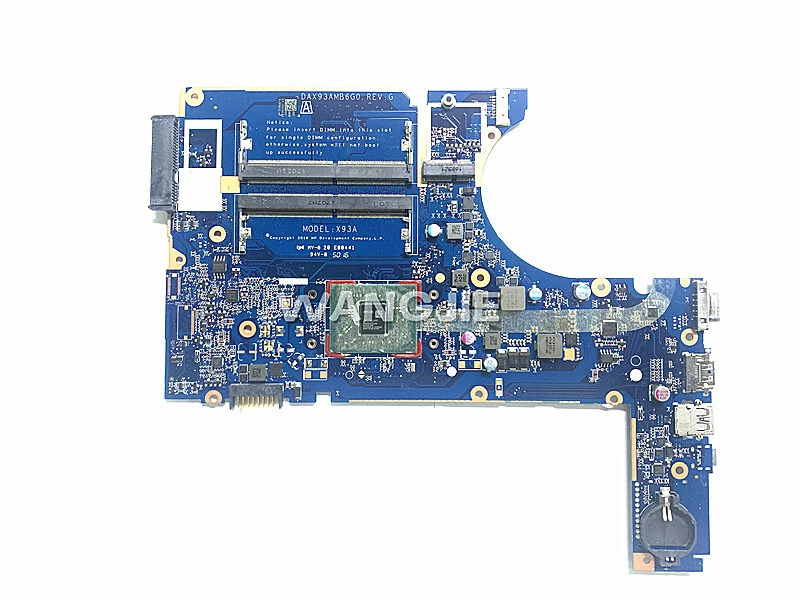 DAX93AMB6G0 907358-001 A9-9410 FOR HP 445 G4 455 G4 Motherboard Test ok 2